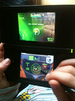Metroid Prime Hunters on DS